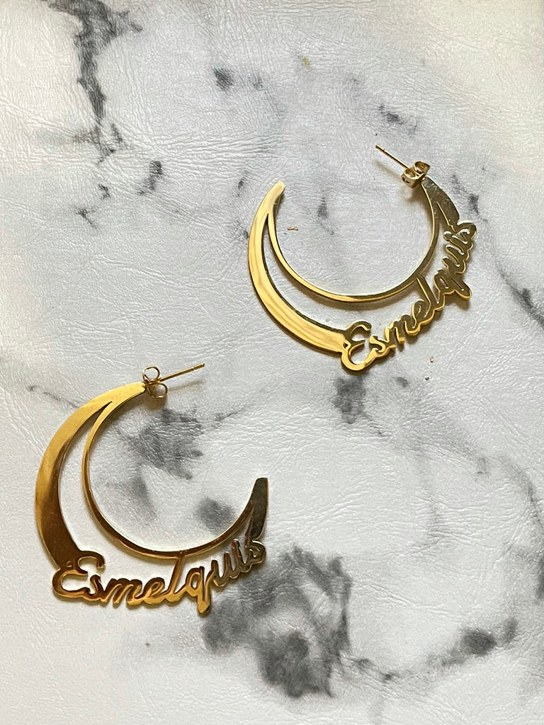 Crescent Moon Earrings